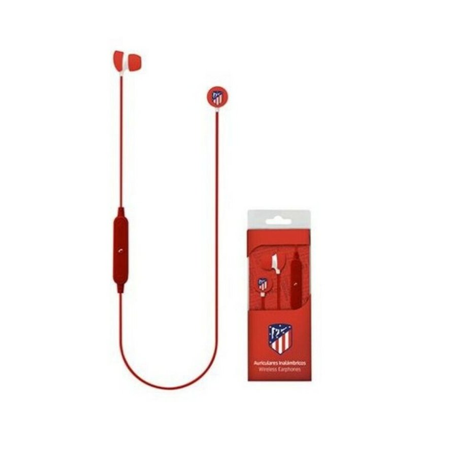Bluetooth sports headset med mikrofon Atltico Madrid Rd #1