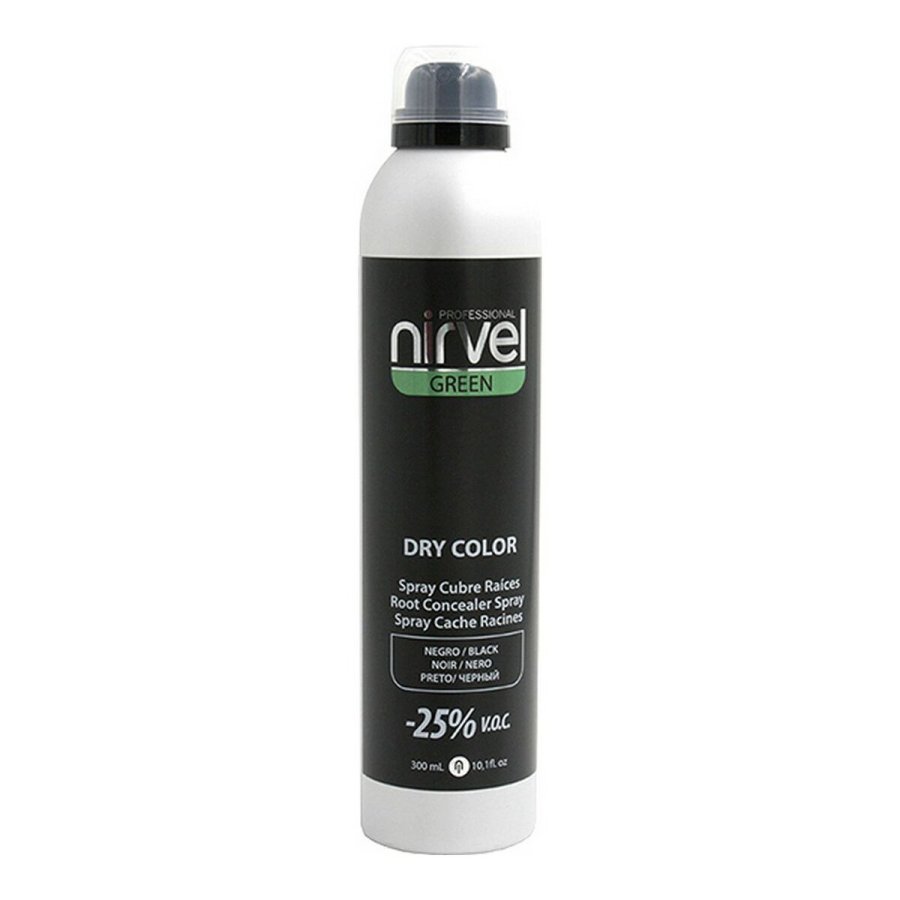 Cover Up Spray til grt hr Green Dry Color Nirvel Green Dry Sort (300 ml) #1
