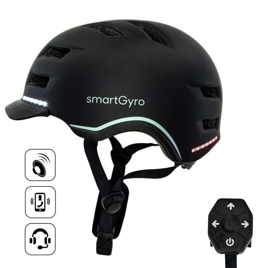 Hjelm til Elektrisk Lbehjul Smartgyro SG27-253 Sort #1