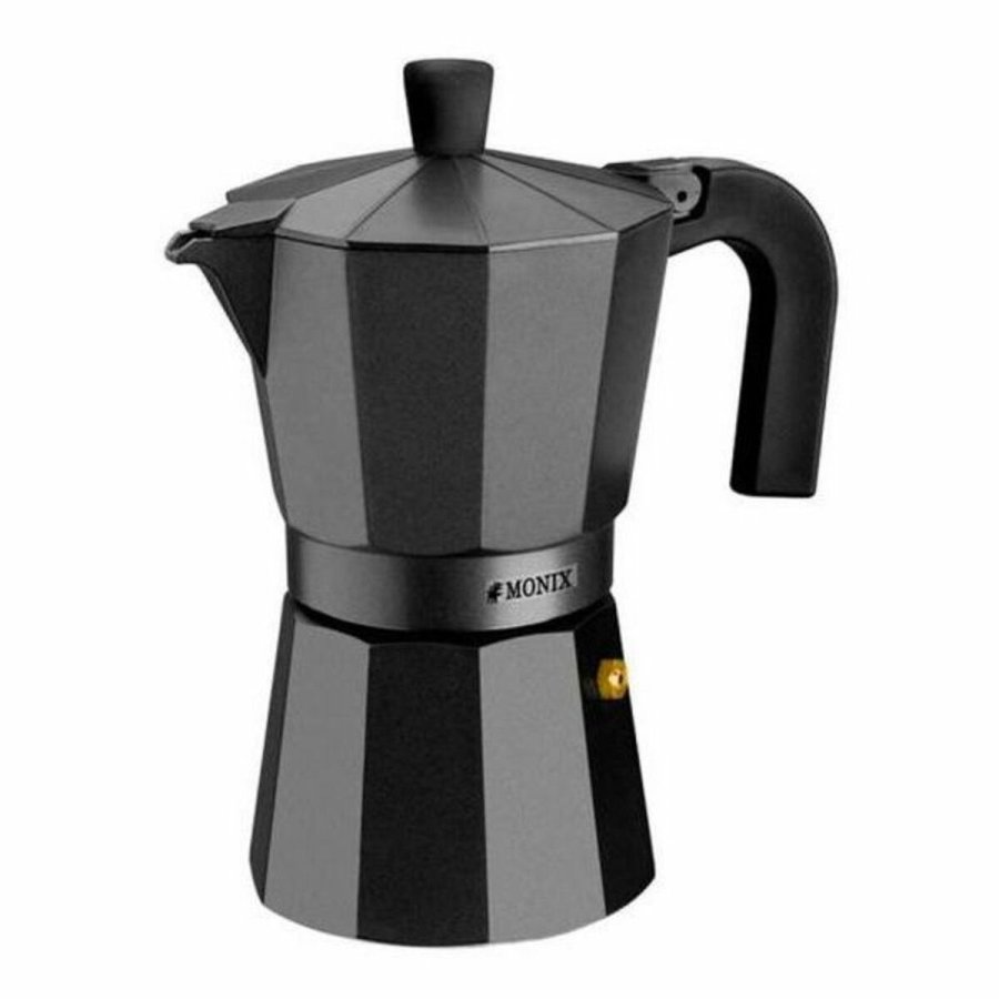 Italiensk Kaffekande Monix Braisogona_M640009 Sort Aluminium 9 Kopper #1