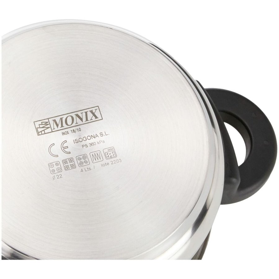 Ekspres-gryde Monix M530001 Rustfrit stl 4 L #5