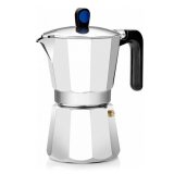 Italiensk Kaffekande Monix M860009 Stl Aluminium 9 Kopper #1