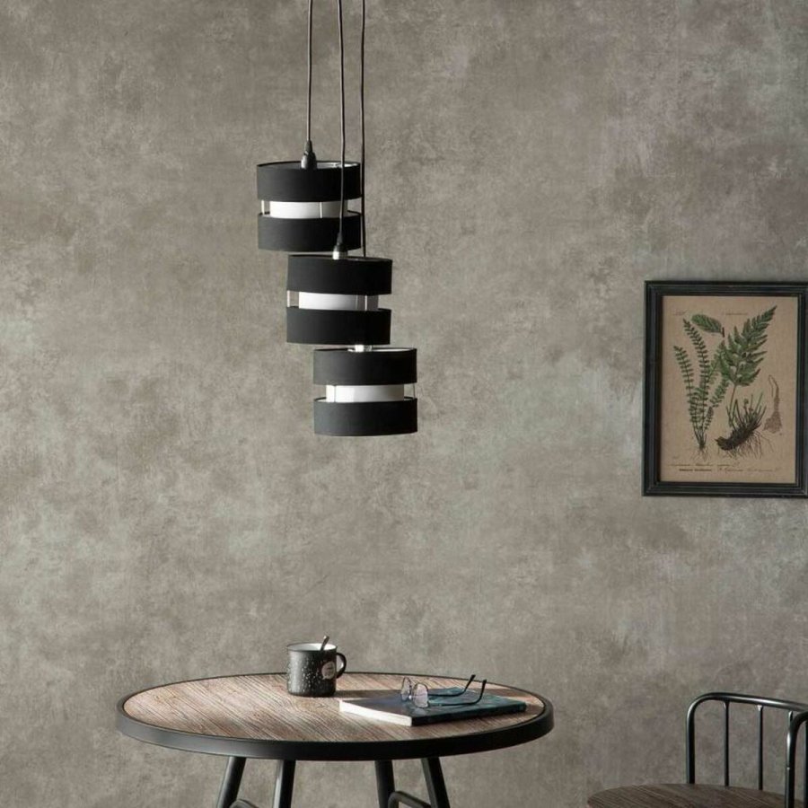 Loftslampe Alexandra House Living Hvid Sort #2