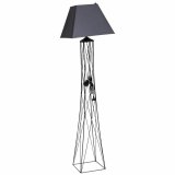 Gulvlampe Alexandra House Living Sort Gr 42 x 160 x 42 cm #1