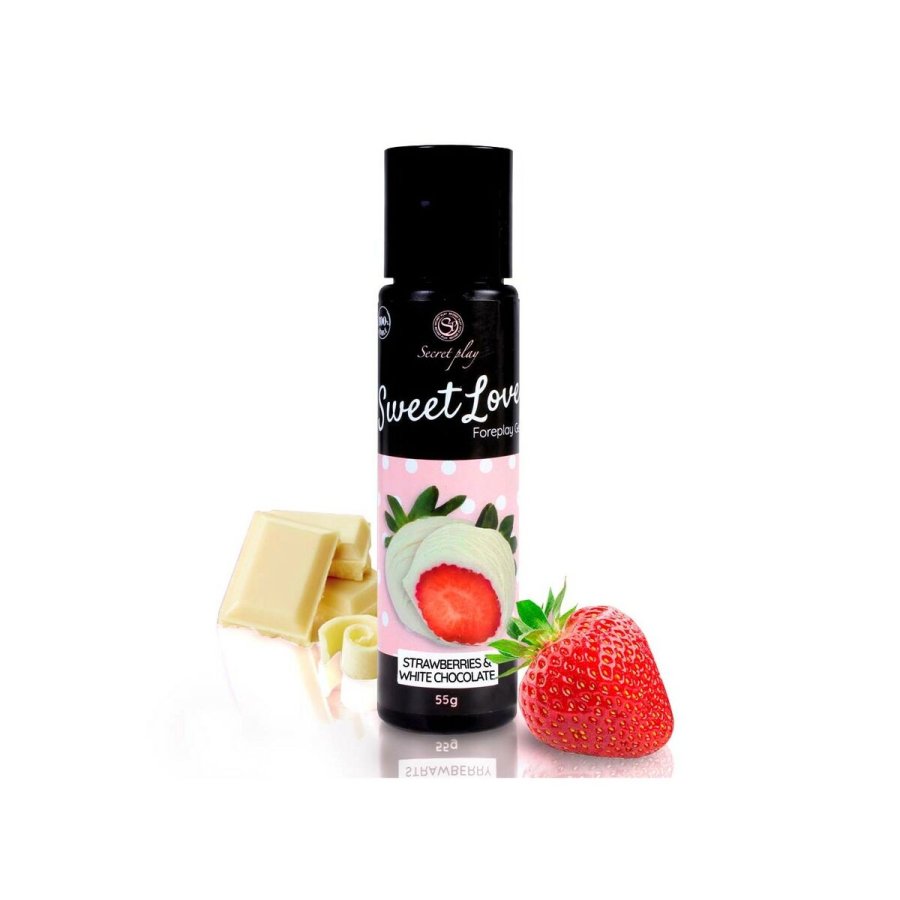 Glidecreme Secret Play 60 ml Chokolade Jordbr #1