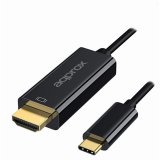 USB-C til HDMI-kabel approx! APPC52 Sort 4K Ultra HD #1