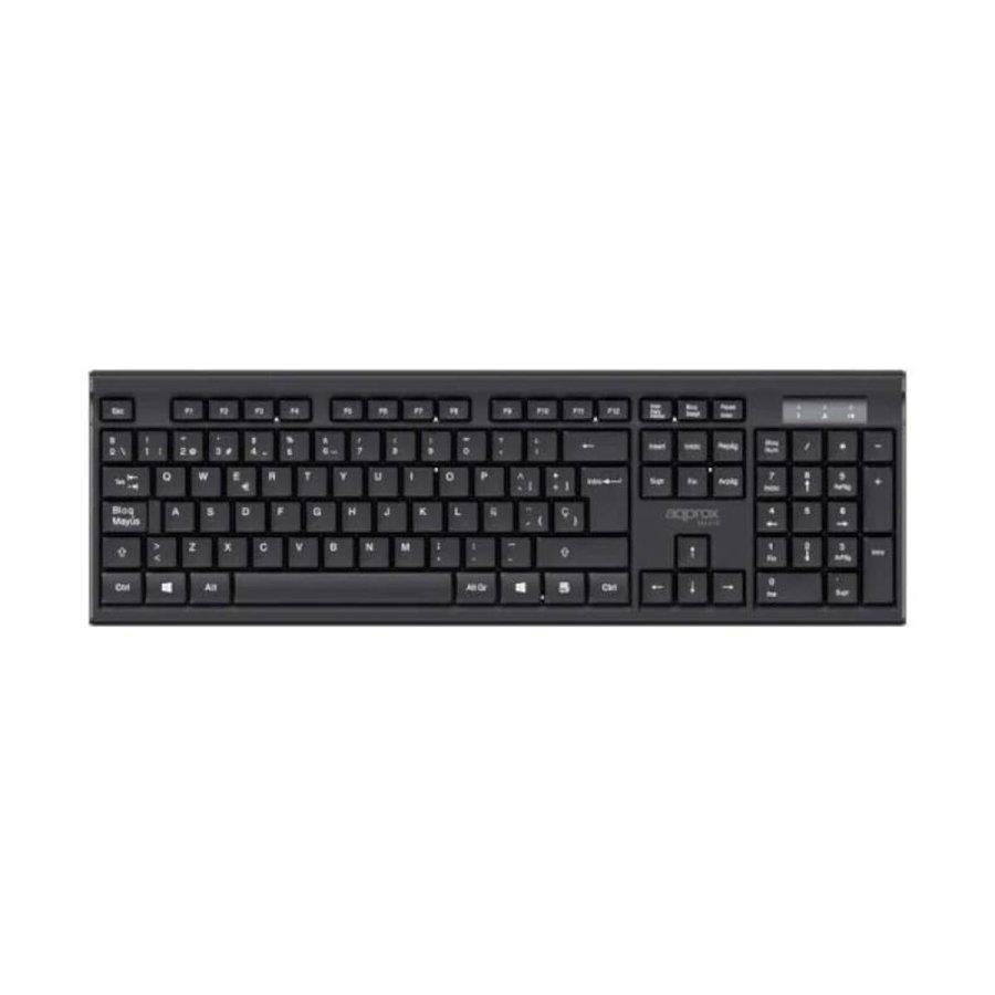 Tastatur og mus approx! MX410 Sort Spansk Spansk qwerty (2 enheder) #4
