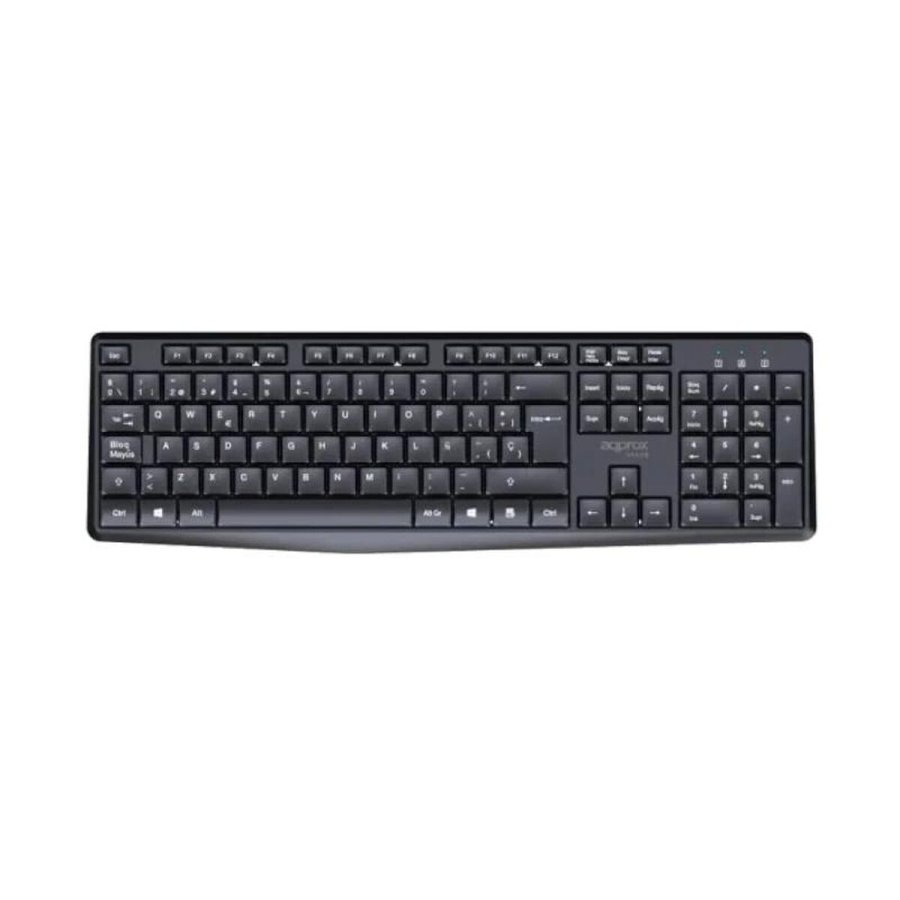 Tastatur og mus approx! X420B Sort Spansk Spansk qwerty #3