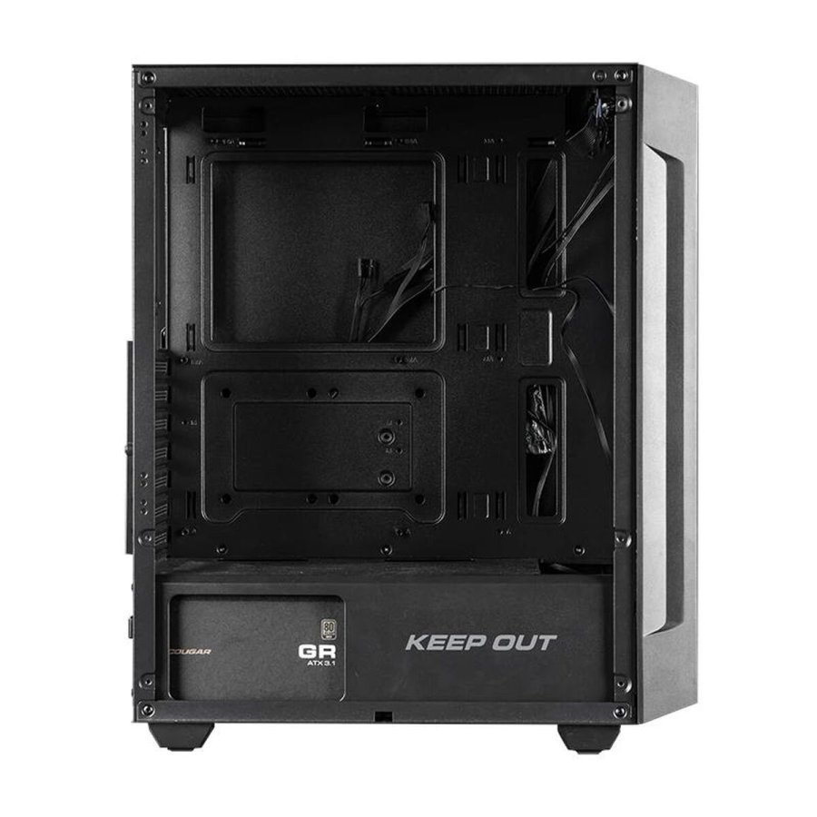 ATX Semi-t�rn kasse KEEP OUT KO XC-200 Sort #2