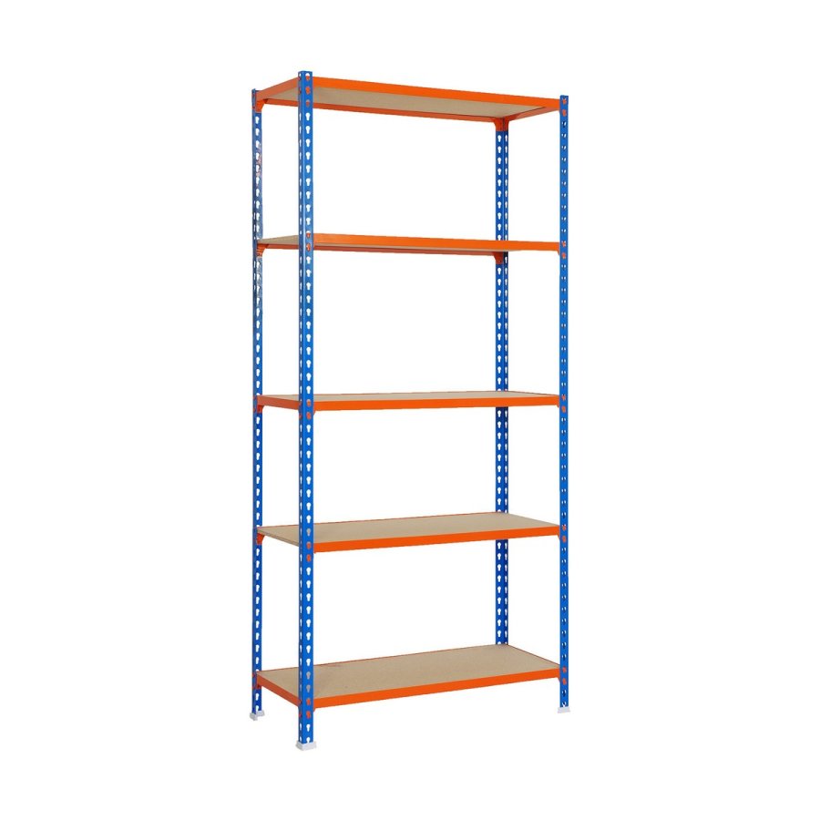 Hylder Simon Rack Maderclick 5/400 750 kg Metal 5 Hylder spnplade (180 x 90 x 40 cm) #1