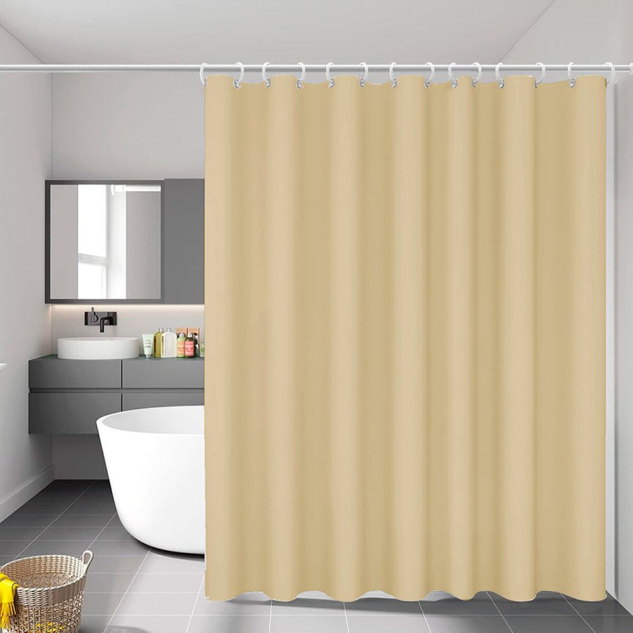Brusebadsforhng Exma basic Beige PVC 140 x 180 cm #5