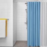 Brusebadsforhng Exma basic azul Bl PVC 180 x 180 cm #1