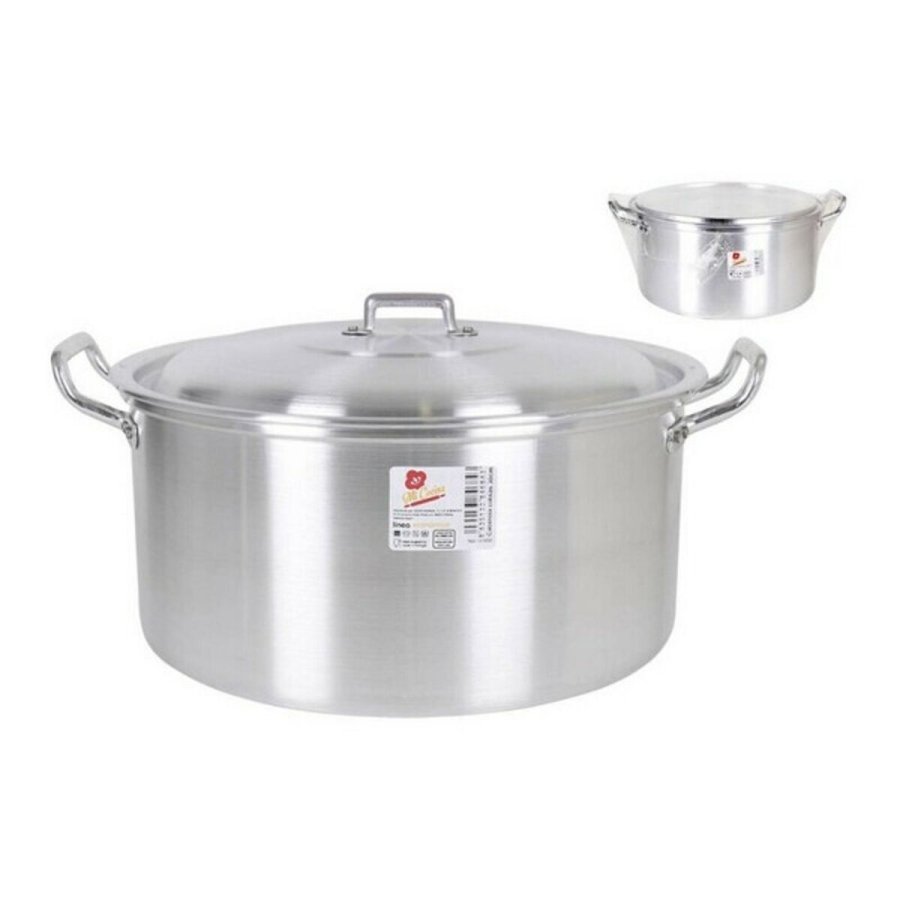 Gryde Med Lg   Aluminium #10