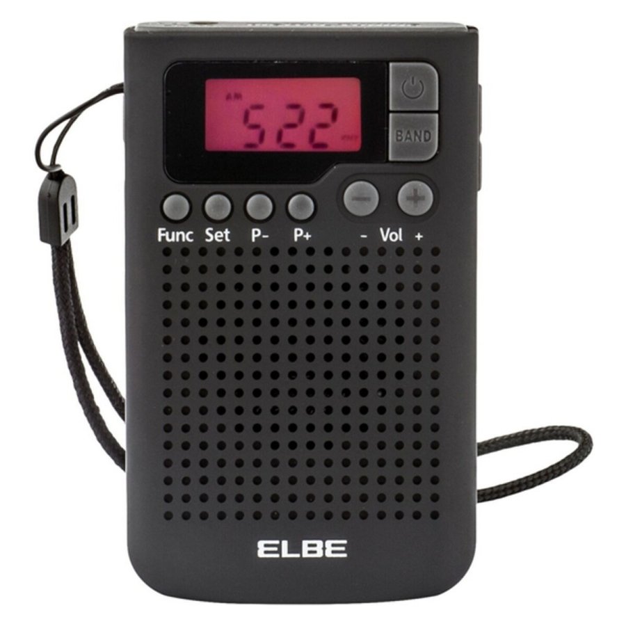 Transistorradio ELBE RF-93 AM/FM Sort #1