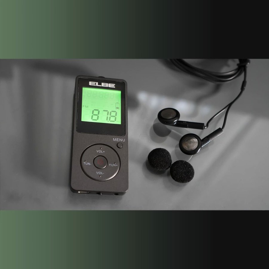 Transistorradio ELBE RF-95 Mrkegr Sportslige AM/FM #6