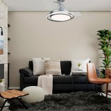 Loftsventilator CristalRecord Slvfarvet 35 W (3000 K) (4000 K) #5