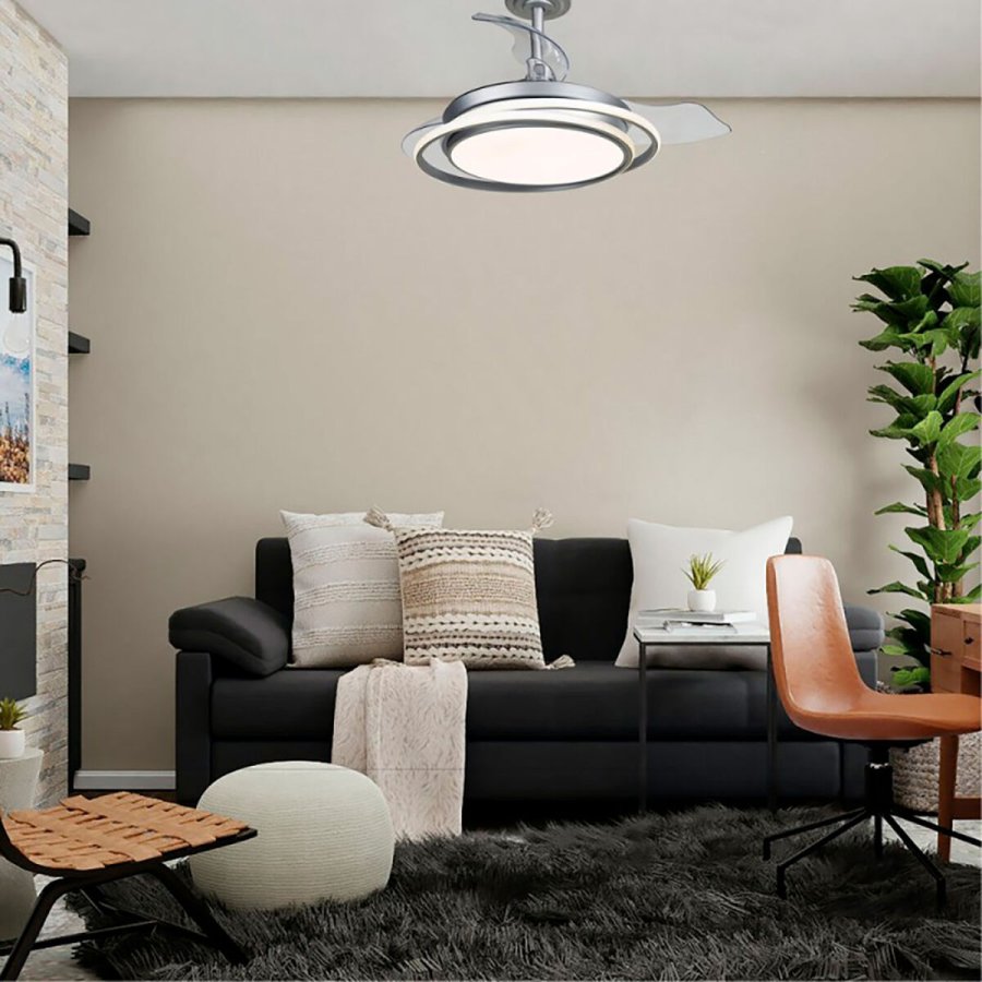 Loftsventilator CristalRecord Slvfarvet 35 W (3000 K) (4000 K) #5