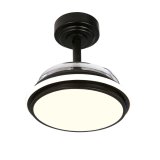 Loftsventilator CristalRecord Sort 35 W 1000 Lm (3000 K) (4000 K) #3