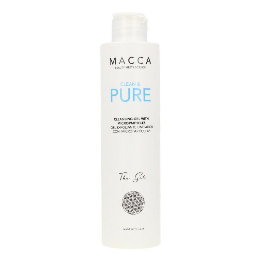 Eksfolierende ansigtsgel Clean & Pure Macca Clean Pure Beroligende 200 ml #1