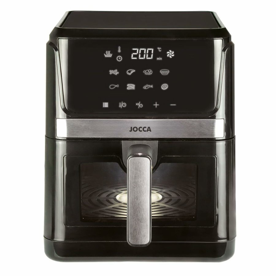 Varmluftsfrituregryde JOCCA Sort 1600 W 7 L #6