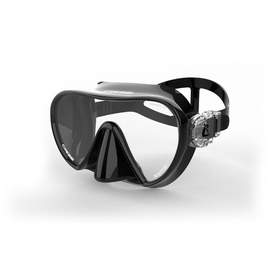 Dykkerbriller Cressi Acquarella Sort #1