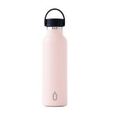 Termoflaske Safta Cotton candy Pink Silikone Rustfrit stl #1