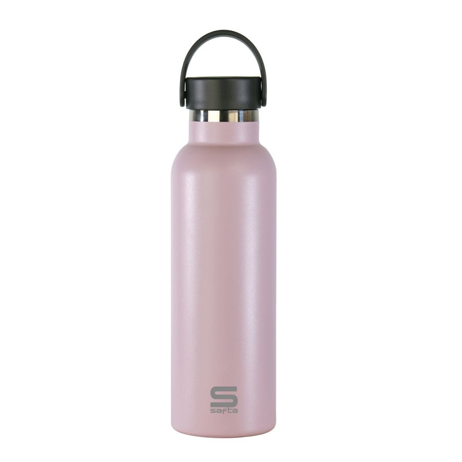 Termoflaske Safta Rosa empolvado Pink Silikone Rustfrit stl #2