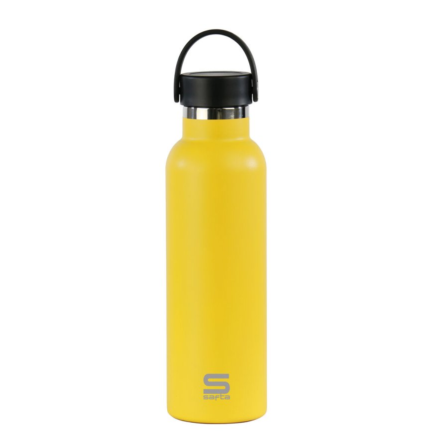 Termoflaske Safta Amarillo Gul Silikone Rustfrit stl #1