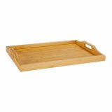 Morgenmadsbakke Andrea House ms22200 Med hndtag Bambus 43 x 31 x 5 cm #1