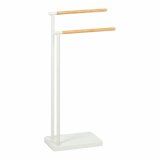 Fritstende hndkldestativ Andrea House ba72128 Hvid Metal 30 x 20 x 78 cm #1