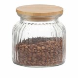 Blik Andrea House MS72136 Glas Bambus Kkken 600 ml #1