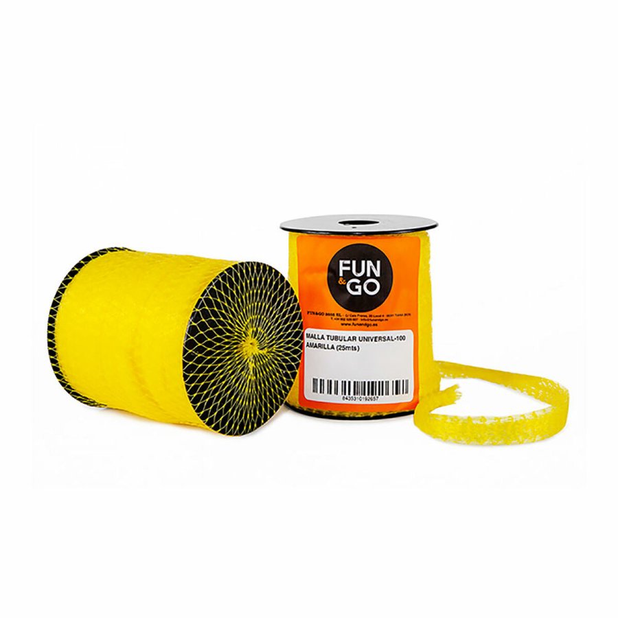 Tubular netting for packaging Fun&Go Universal-100 Gul 25 m #1