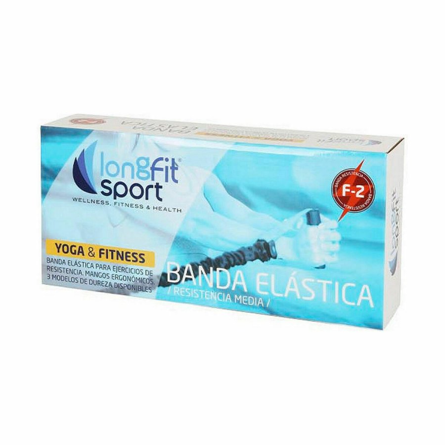 Elastik modstandsbnd LongFit Sport F2 Bl (4 enheder) #3