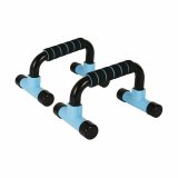 Sttte til armbjninger LongFit Sport Bl Sort (3 enheder) #2
