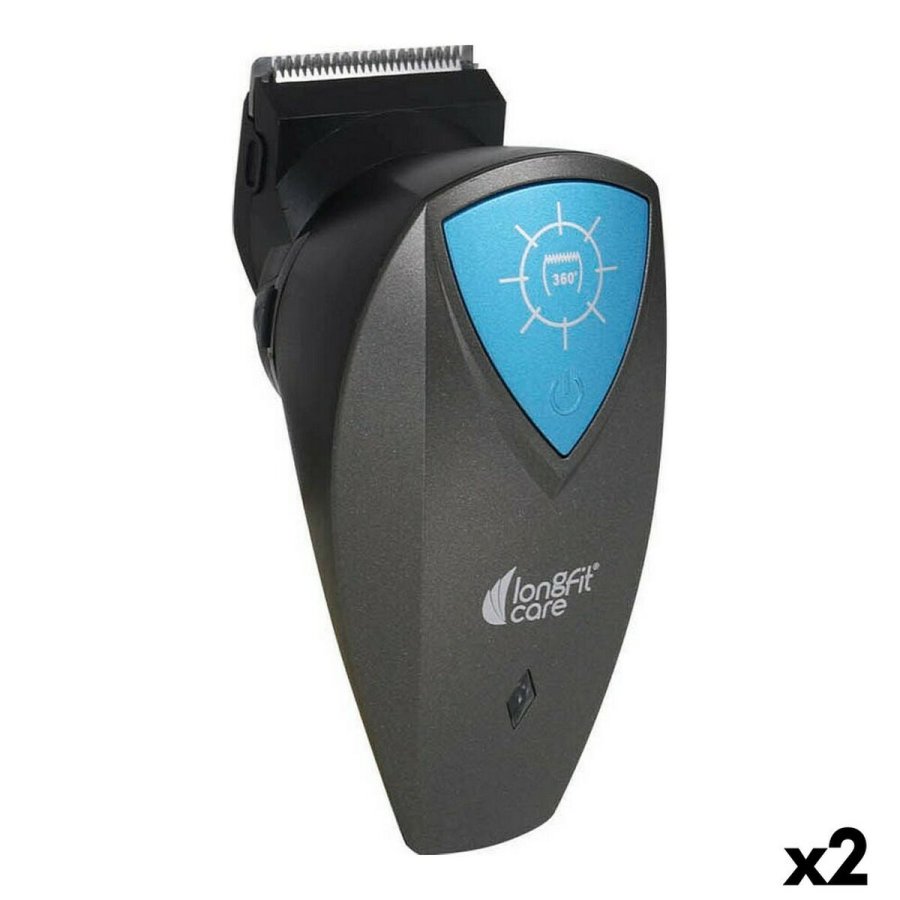 Hrklipper LongFit Care 360 drejeligt hoved (2 enheder) #1