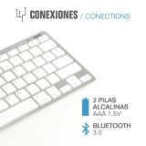 Bluetooth-tastatur iggual IGG316788 Spansk Abe (1 Dele) #3