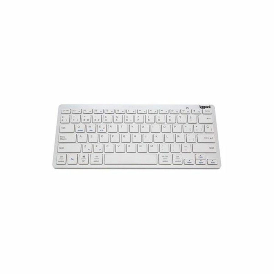 Bluetooth-tastatur iggual IGG316788 Spansk Abe (1 Dele) #1