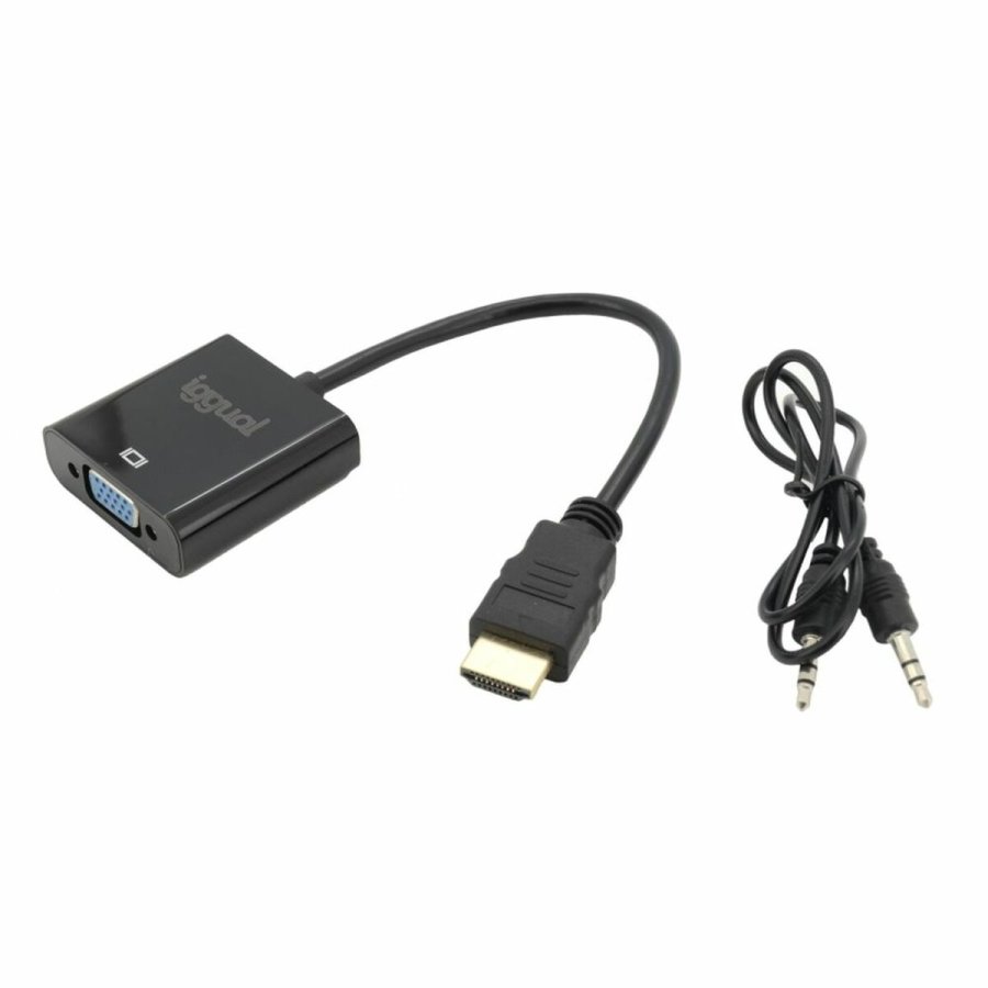 HDMI-kabel iggual IGG317303 Sort WUXGA #3