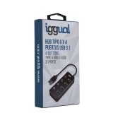 USB Hub iggual IGG318478 #4
