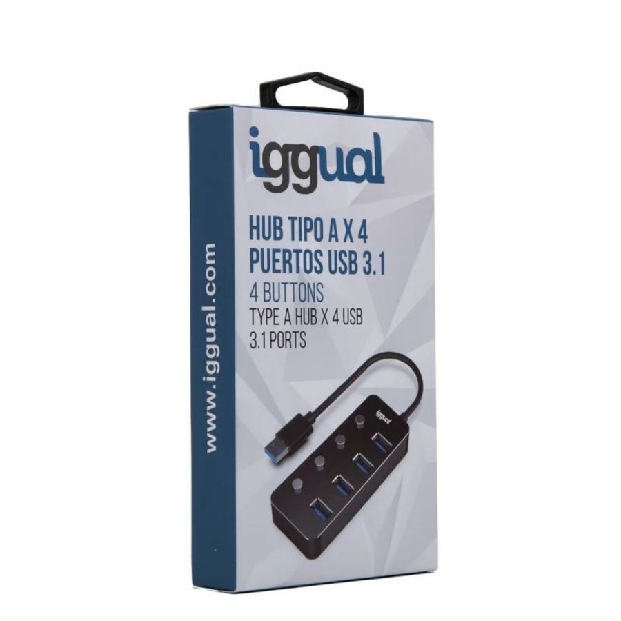 USB Hub iggual IGG318478 #4