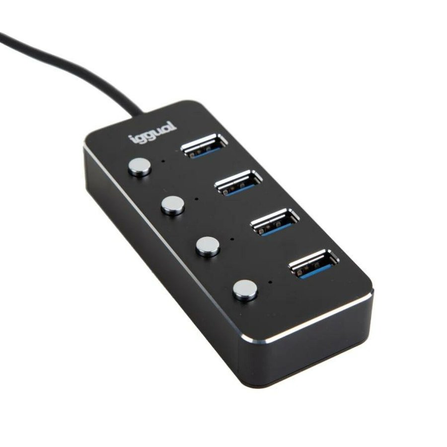USB Hub iggual IGG318485 #3