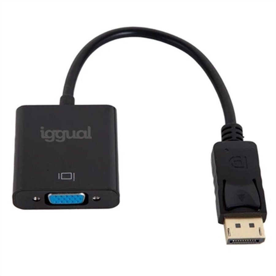 DisplayPort til VGA-adapter iggual IGG319062 #1