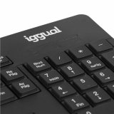 Tastatur og mus iggual IGG319277 Sort Spansk qwerty QWERTY #3