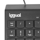 Tastatur iggual IGG319956 Sort #4