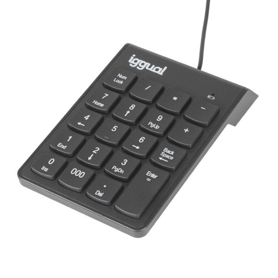 Tastatur iggual IGG319956 Sort #5