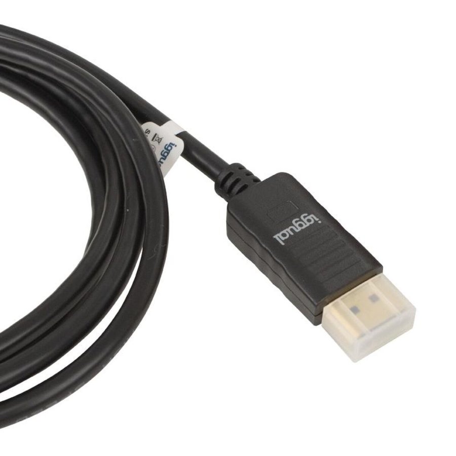 DisplayPort-kabel iggual IGG320365 Sort 1,8 m #4