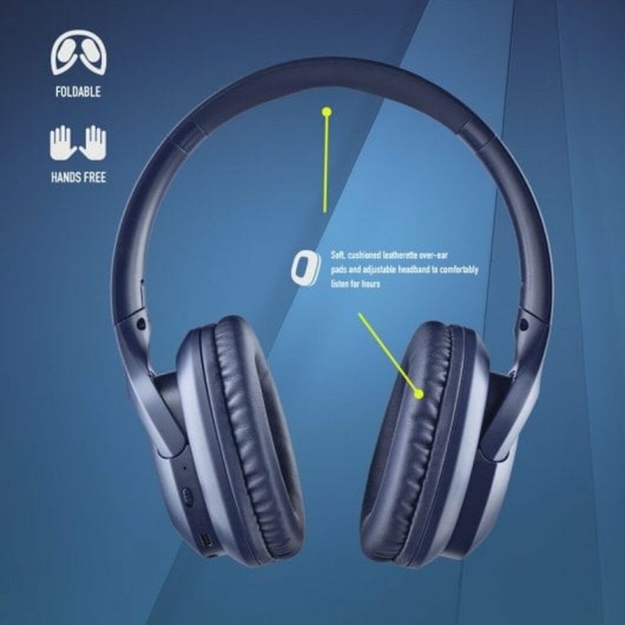 Hovedtelefoner med mikrofon NGS ARTICAGREEDBLUE Bl #6