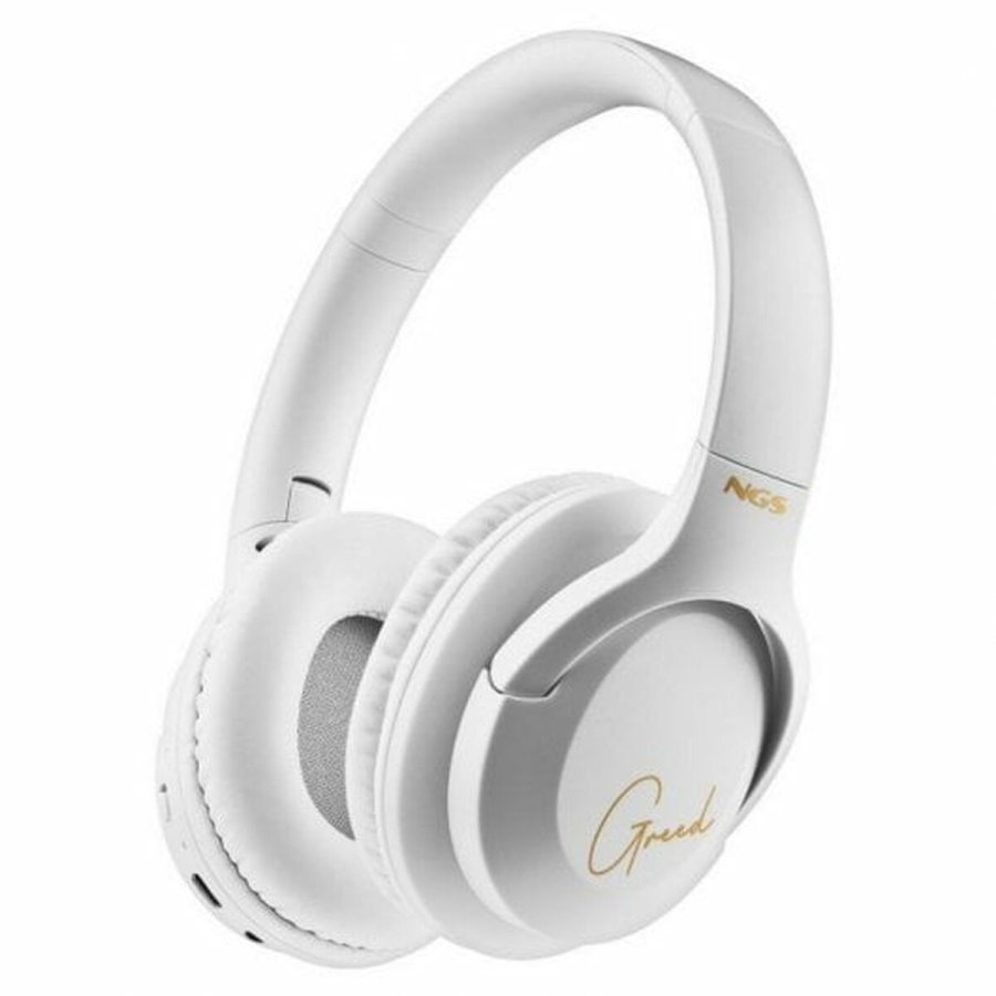 Bluetooth headset med mikrofon NGS ARTICAGREEDWHITE Hvid #1