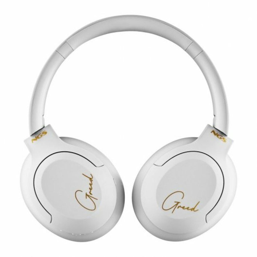 Bluetooth headset med mikrofon NGS ARTICAGREEDWHITE Hvid #9