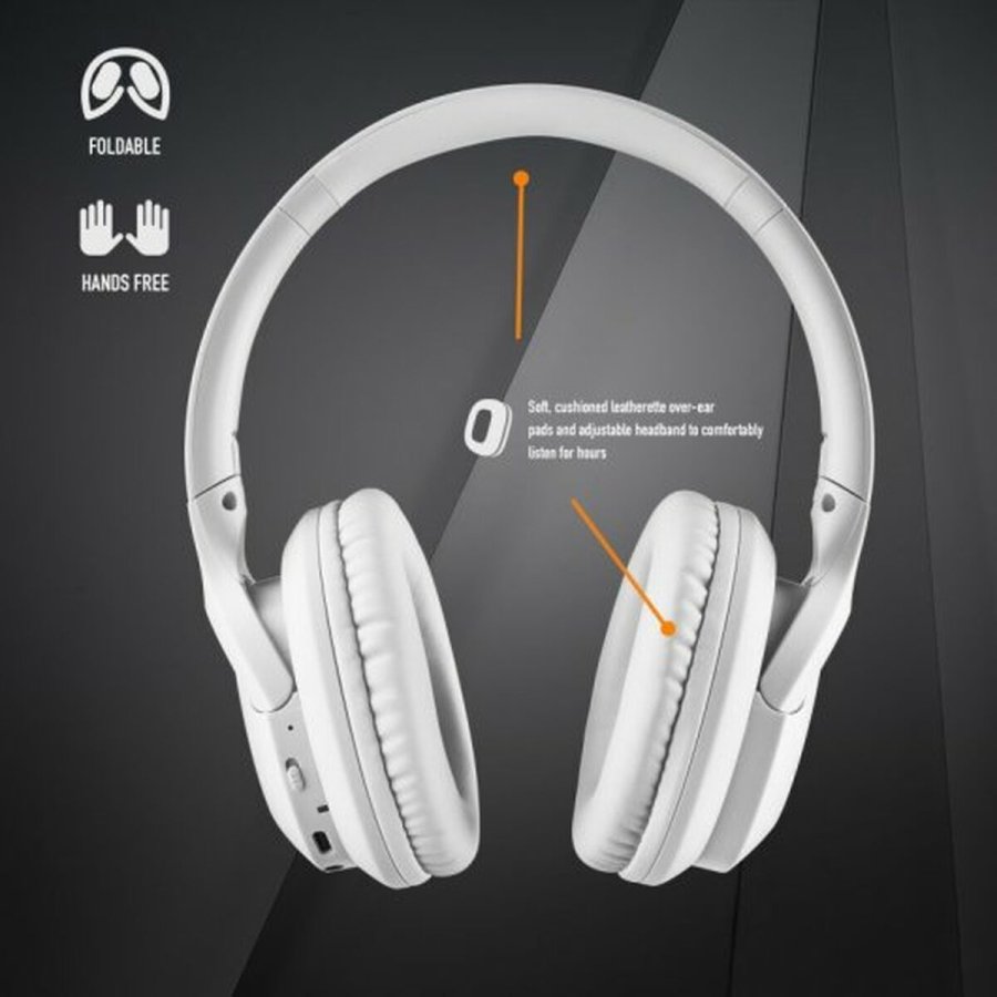 Bluetooth headset med mikrofon NGS ARTICAGREEDWHITE Hvid #11